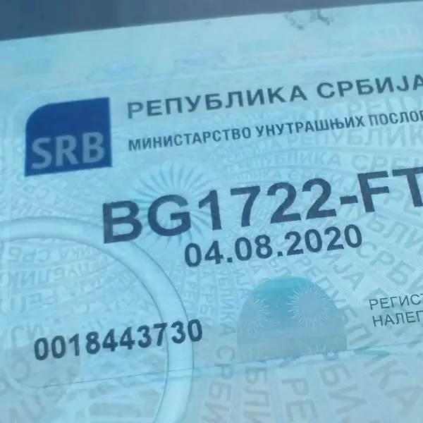 Pojačana Kontrola Za Registracionu Nalepnicu